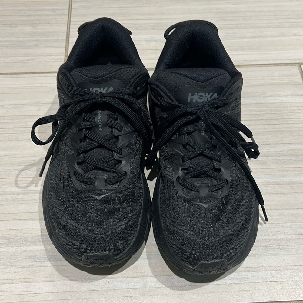 HOKA Gaviota 4 Women Size 7.5   Like new. Black